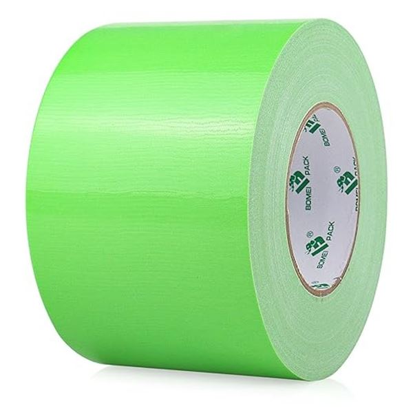 1 4" Wide, Large 180FT Roll of Green Duct Tape - Heavy-Duty, Strong Industrial Duct Tape - New