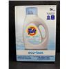 Image 1 : 1 Tide Ultra Concentrated Free & Gentle Eco-Box Liquid Laundry Detergent - 3.1L/96 Loads - New