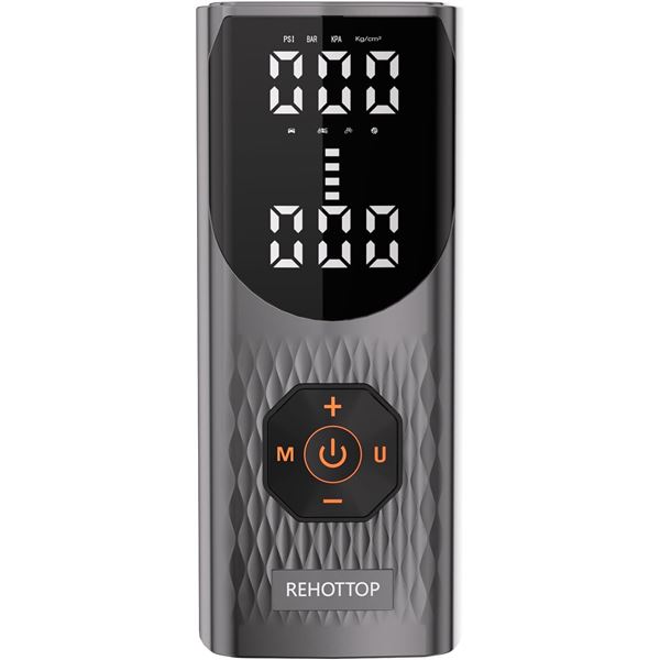 1 Rehottop Q7 Cordless Portable Tire Inflator/Air Compressor - NEW SEALED!