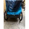 Image 5 : 1 THULE Coaster XT 2-Seater Bike Trailer & Stroller - Blue - Used