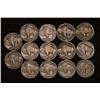 Image 2 : 14-FULL DATE BUFFALO NICKELS: 1934-1938