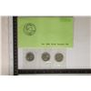 Image 2 : 1980-P/D/S SBA DOLLAR SOUVENIR SET WITH ENVELOPE