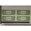Image 2 : 4-CU 1957 US $1 SILVER CERTIFICATES, BLUE SEALS