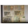 Image 2 : 6-ITALIAN BILLS: 2-500 LIRE, 3-1000 LIRE & 1-5000