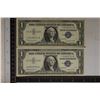 Image 1 : 2-1957-B US $1 SILVER CERTIFICATES STAR NOTES