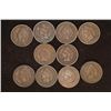 Image 1 : 10 INDIAN HEAD CENTS: 1898, 1901, 02, 2-1903,