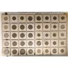 Image 2 : 40-GREAT BRITAIN COINS: 1947-1966. 6 PENCE-HALF