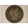Image 1 : 1908-O SILVER BARBER HALF DOLLAR