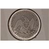 Image 2 : 1859-O SILVER SEATED LIBERTY HALF DOLLAR VERY GOOD
