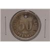 Image 1 : 1876 GERMAN 50 PFENNIG WITH HOLE
