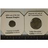 Image 2 : 2 ROMAN ANCIENT COINS: CONSTANTINE I AD 307-337 &