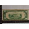 Image 2 : 1929 US $20 BROWN SEAL NATIONAL CURRENCY OF