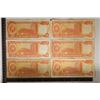 Image 2 : 6-VENEZUELA 50 BOLIVARES BILLS: 1-1985, 3-1995'S