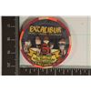 Image 2 : 1990-1994 LIMITED EDITION $5 EXCALIBUR HOTE /