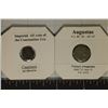 Image 2 : 2 ROMAN ANCIENT COINS: AUGUSTUS BC 26-1D18 AND
