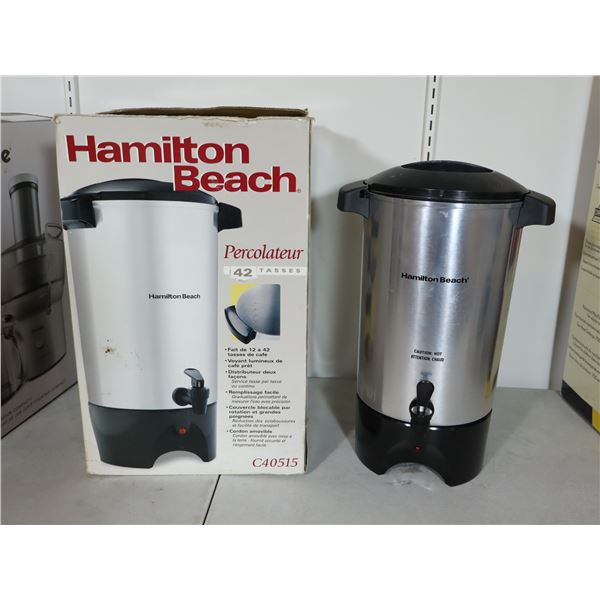 PERCOLATEUR 42 TASES HAMILTON BEACH