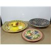 Image 1 : LOT: 4 ASSIETTES DECORATIFS ASST