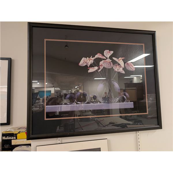 PEINTURE KALA EN BOLLES RONDE 40"x32"