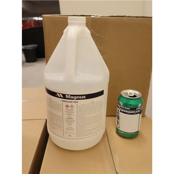 BTE DE 4 ASSAINISSEURS À BASE D'ÉTHANOL 4L 70%