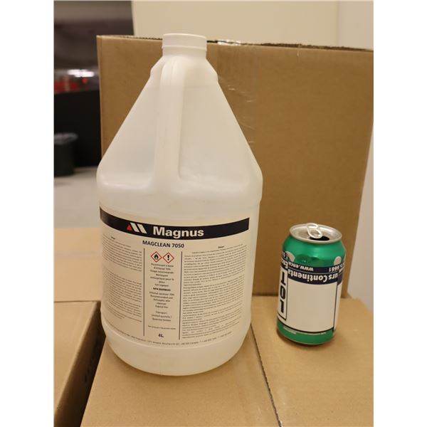 BTE DE 4 ASSAINISSEURS À BASE D'ÉTHANOL 4L 70%