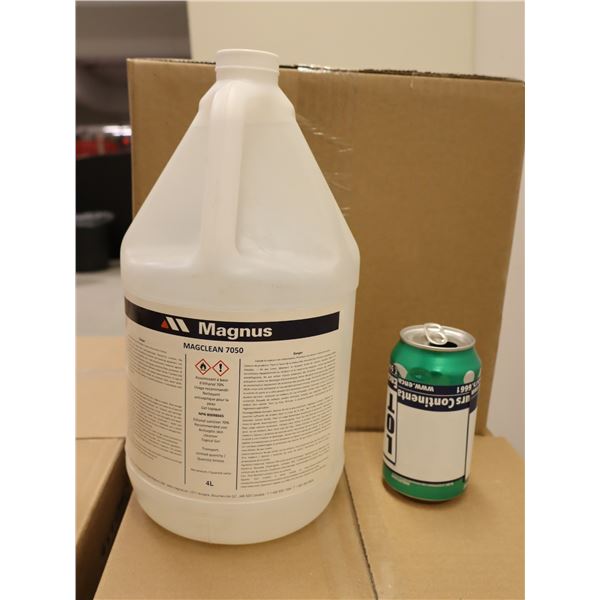 BTE DE 4 ASSAINISSEURS À BASE D'ÉTHANOL 4L 70%