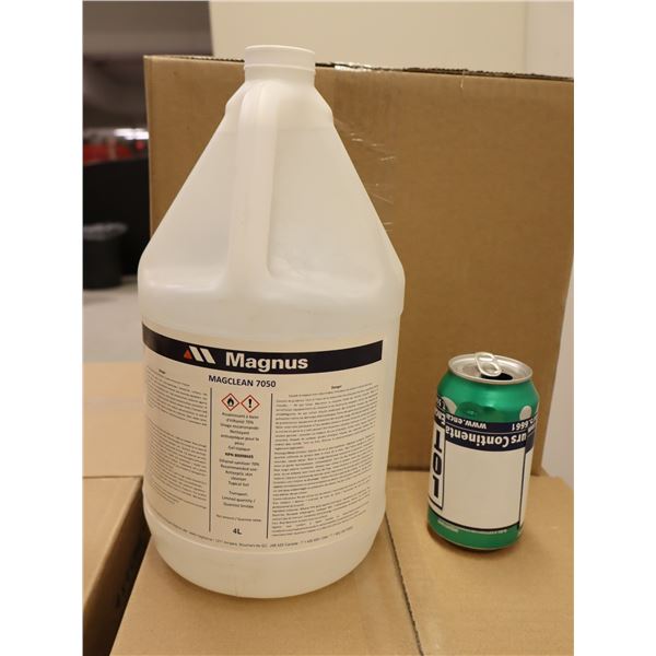 BTE DE 4 ASSAINISSEURS À BASE D'ÉTHANOL 4L 70%