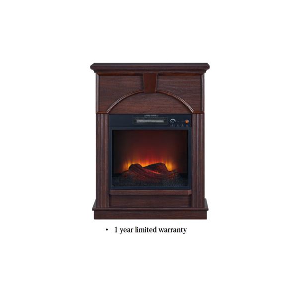FOYER ÉLECTRIQUE BOLDFLAME CHOCOLAT NOIR
