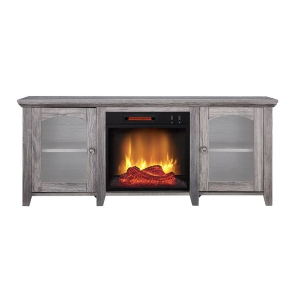 FOYER ÉLECTRIQUE HEARTHPRO GRIS SP6615