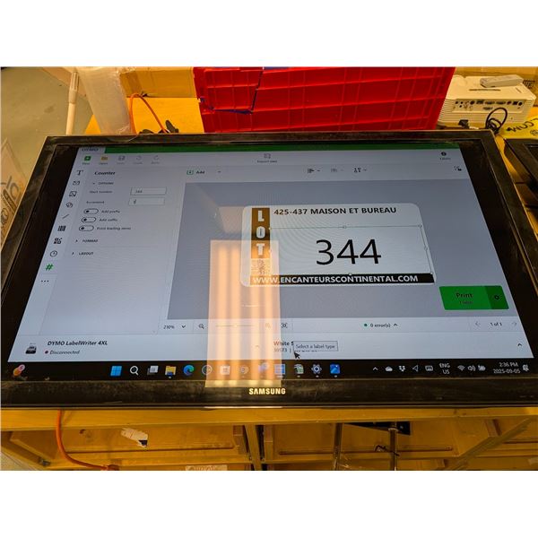 TÉLÉVISION 55" 1080 SAMSUNG LN55C630K1F AVEC SUPPORT MURALE *SANS TELECOMMANDE*