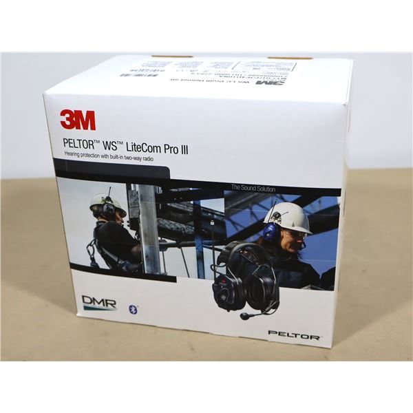 PROTECTION AUDITIVE A/ RADIOCOMUNICATION INTÉGRÉ 3M PELTOR WS LITECOM PRO lll