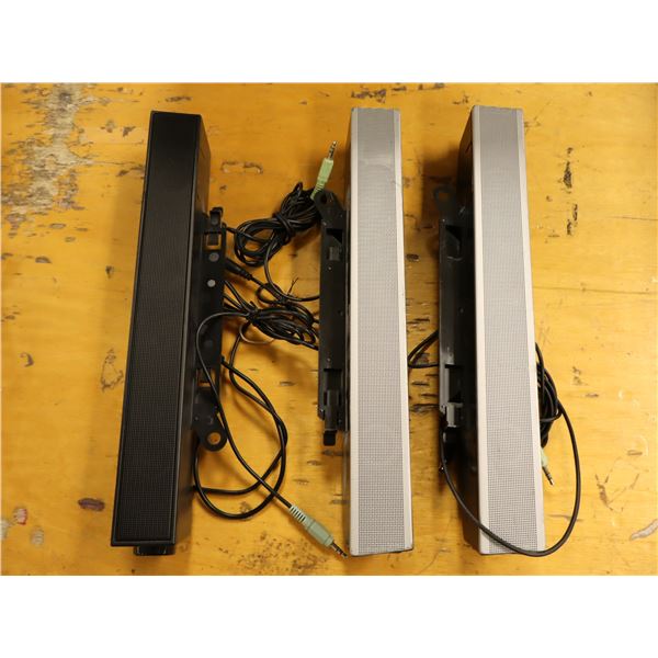 LOT: 3 HAUT-PARLEURS QUI SE FIXENT À CERTAINS MONITEURS DELL