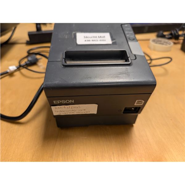 IMPRIMANTE DE REÇUS EPSON TM-T88v AVEC CABLE