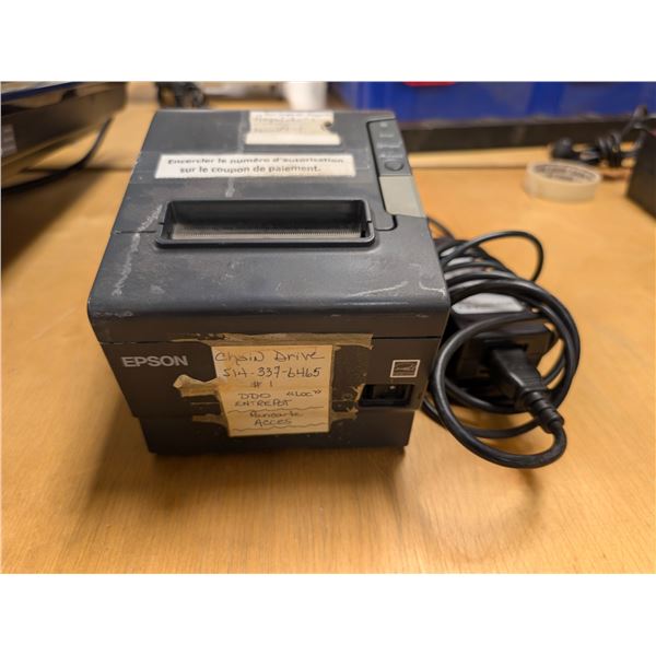 IMPRIMANTE DE REÇUS EPSON TM-T88v AVEC CABLE