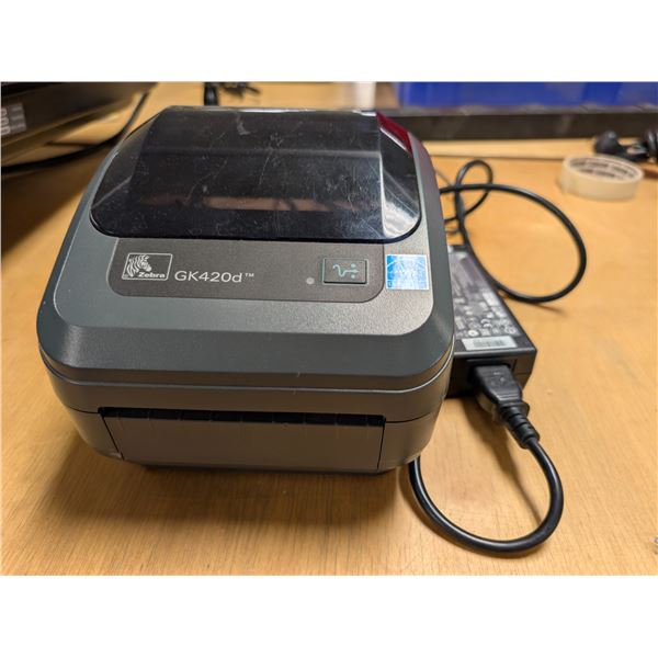 IMPRIMANTES D'ÉTIQUETTES ZEBRA GK420d