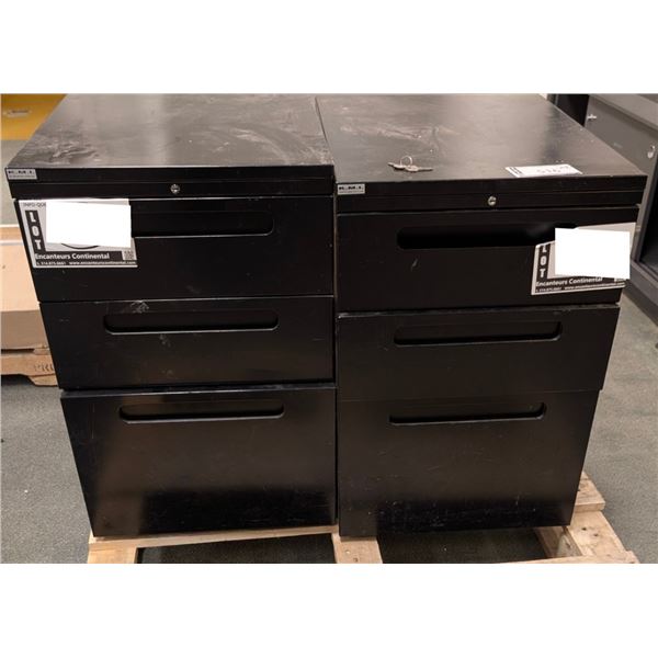 CLASSEUR EN METAL 3-TIROIRS 18"x28"x26"