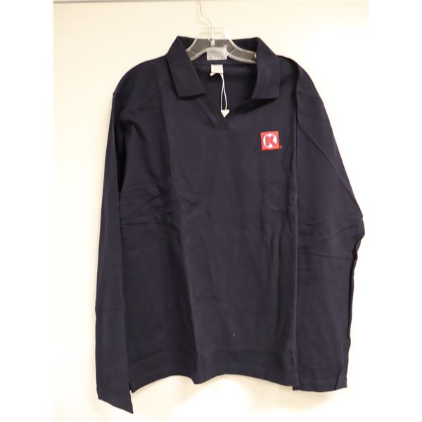 CHEMISE NOIR AVEC LOGO GR:3XL