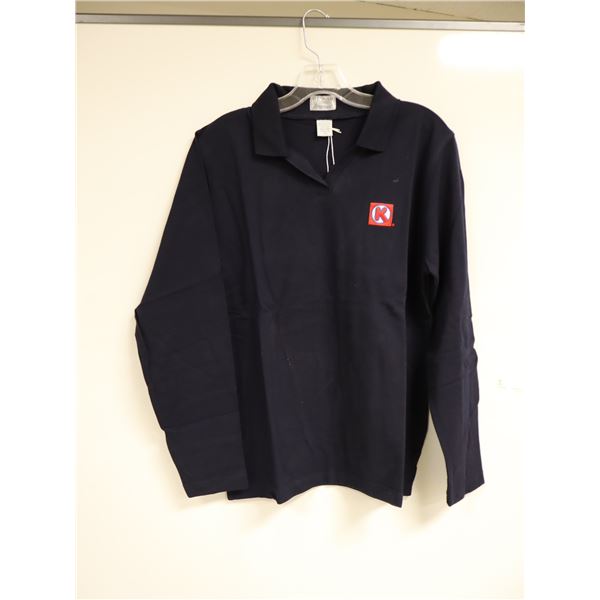 CHEMISE NOIR AVEC LOGO GR:XL