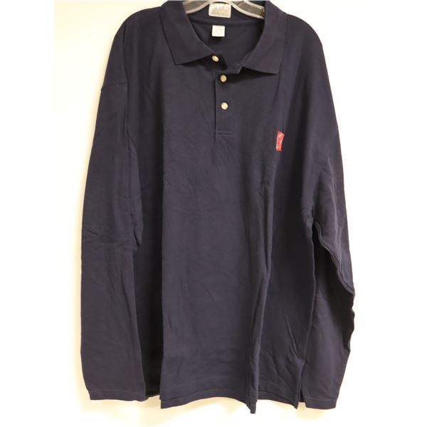 CHANDAIL NOIR AVEC LOGO GR:4XL