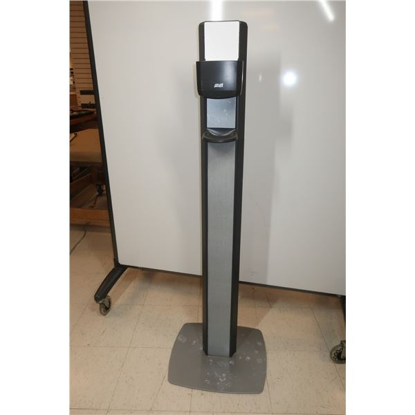 SUPPORT DE DISTRIBUTION DE DÉSINFECTANT POUR LES MAINS