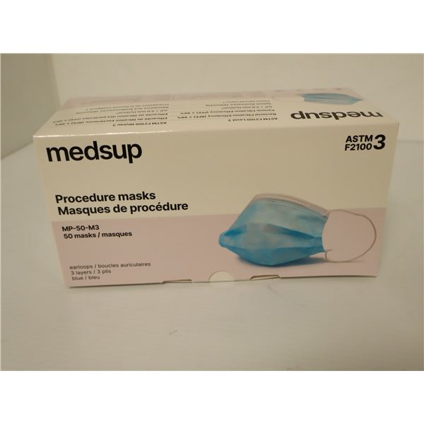 BTE DE 50 MASQUES DE PROCÉDURE MP-50-M3