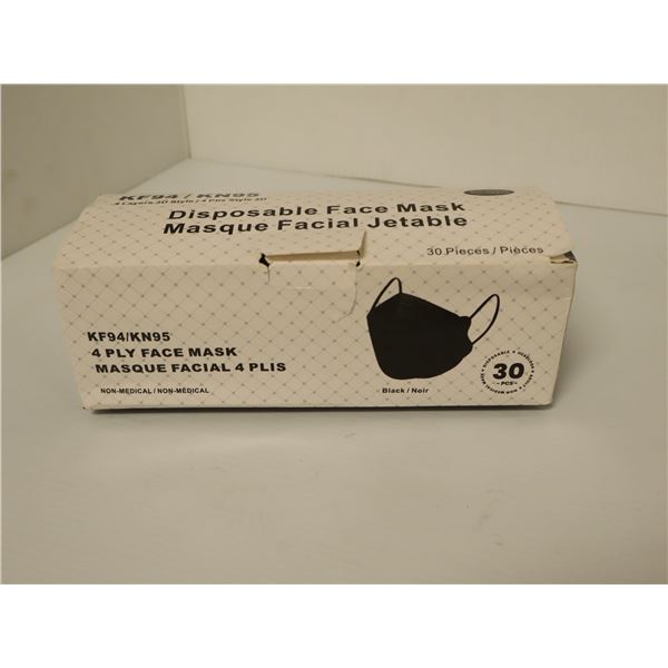 LOT DE 60 BTE DE 30 MASQUES FACIAL KN-95