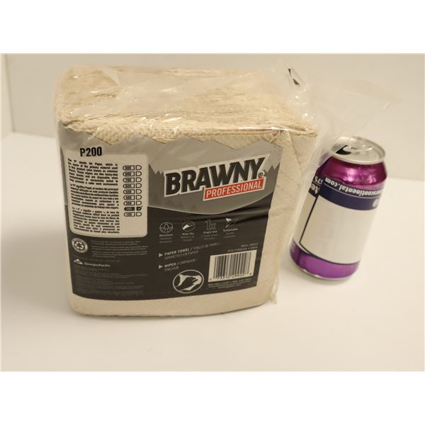 BTE DE 12 PQT DE 50 BRAWNY PROFESSIONAL P200 DISPOSABLE CLEANING TOWEL