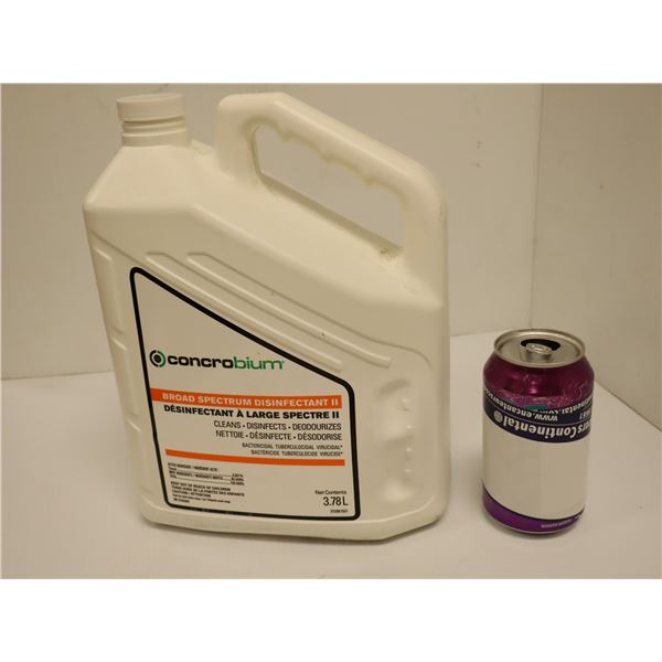 3.78L DÉSINFECTANT A LARGE SPECTRE II CONCROBIUM