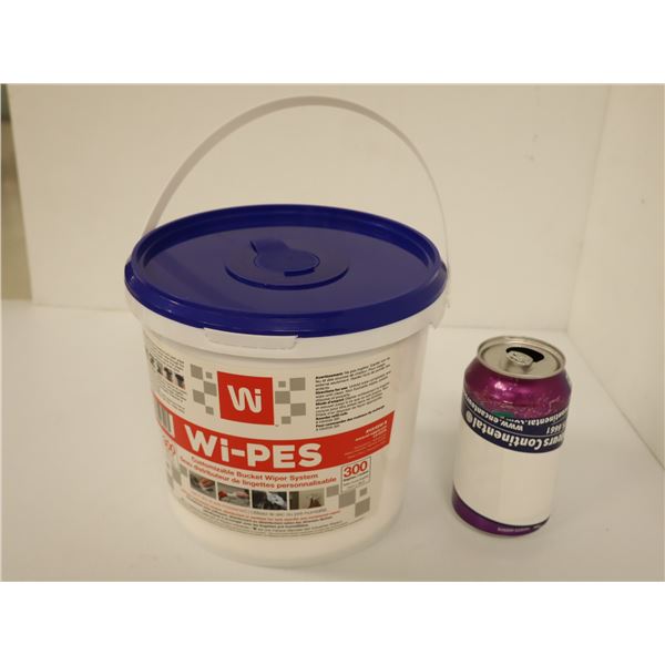 BTE DE 4 SEAU DE 300 LINGETTES DÉSINFECTANTES