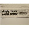 Image 2 : RAME DE 500 PAPIER D'IMPTIMANTE BLANC 8.5"x11"