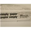 Image 2 : RAME DE 500 PAPIER D'IMPTIMANTE BLANC 8.5"x11"