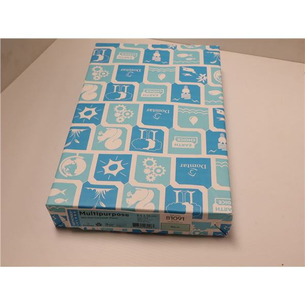 RAME DE 500 PAPIER D'IMPTIMANTE BLEU 8.5"x14"