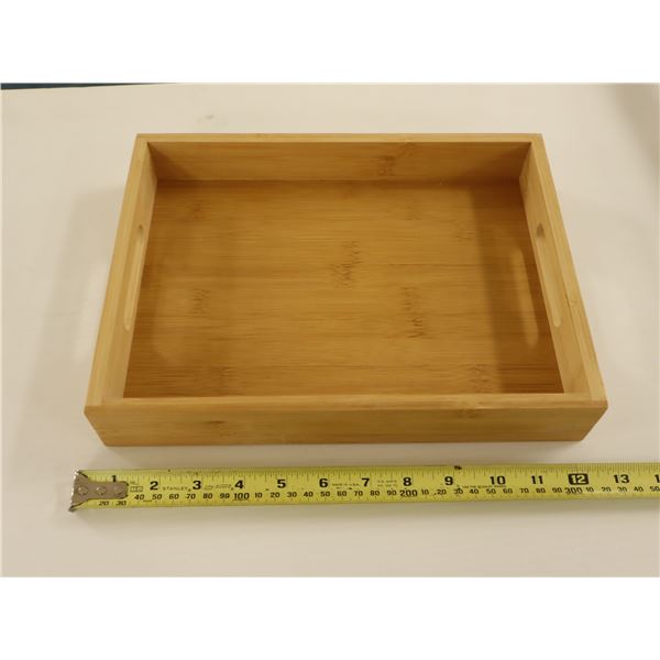 PLATEAU EN BOIS 9"x12"