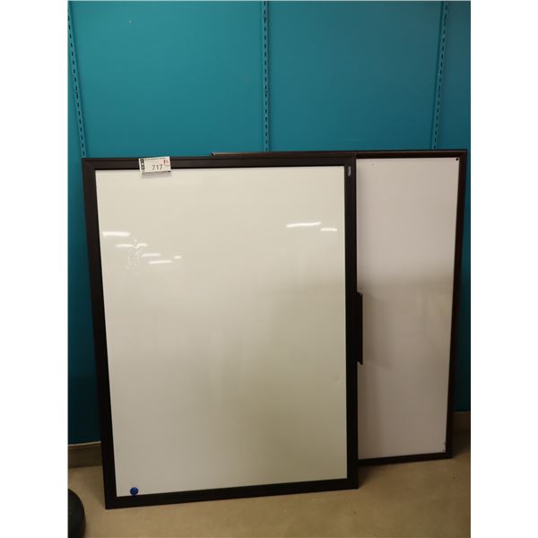 LOT DE 2 TABLEAU BLANC MAGNÉTIQUE 48"x36"