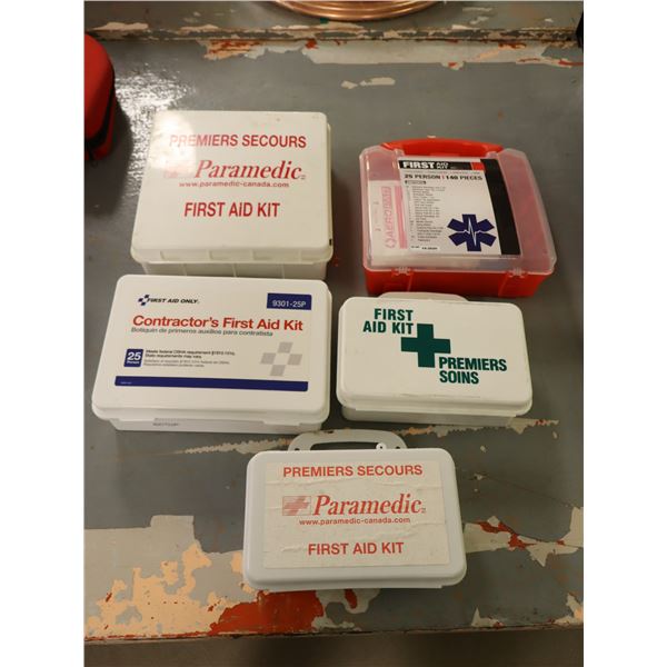 LOT DE 5 PETIT ROUSSES DE PREMIERS SOINS